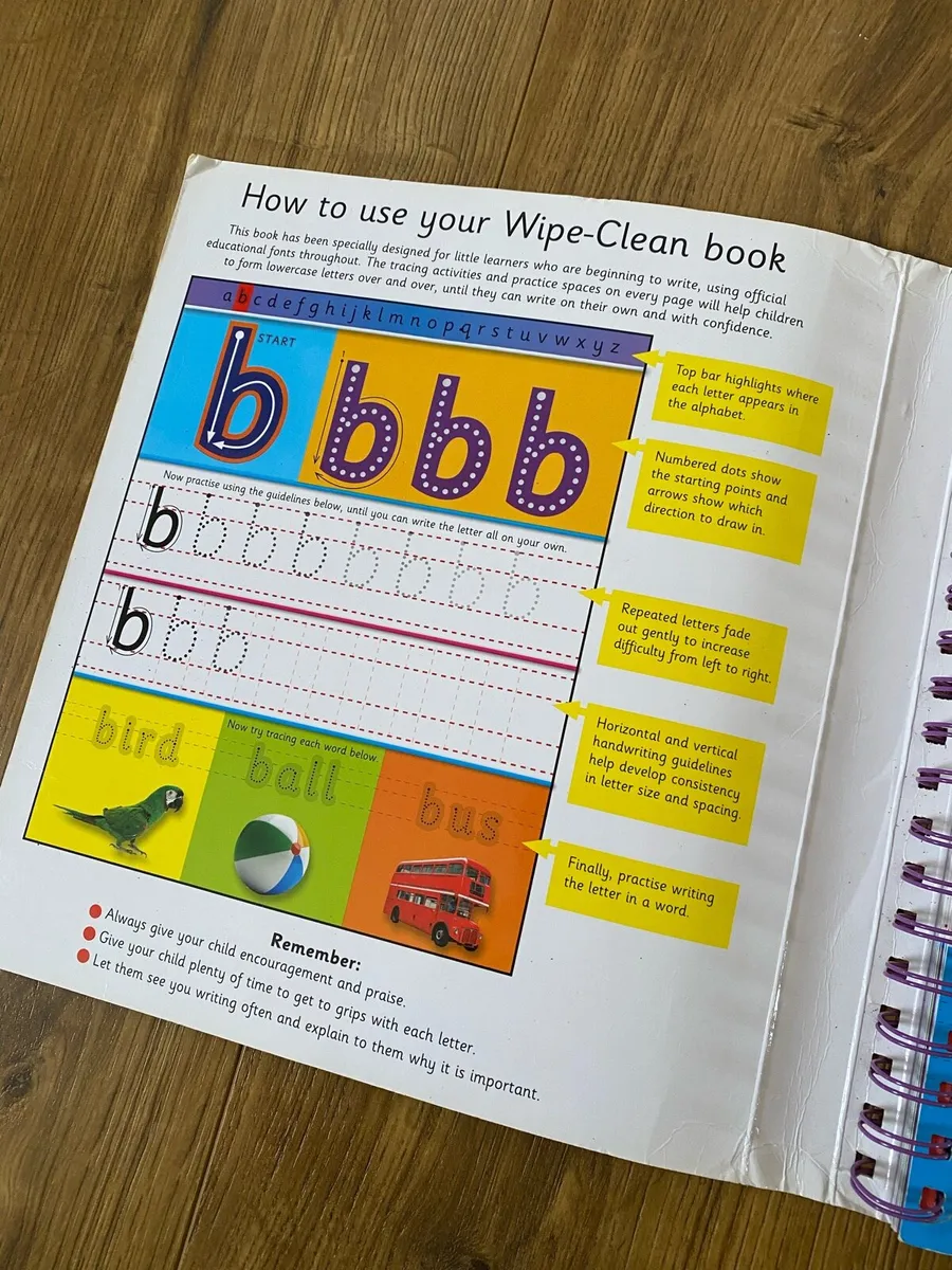 Wipe Clean Learning Lowercase Alphabet Book - Image 2