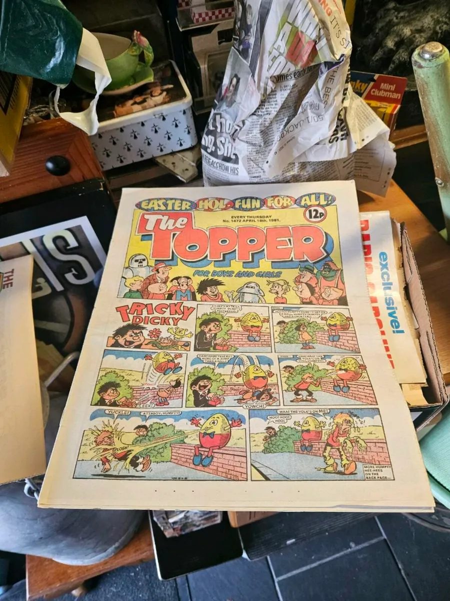 Vintage Topper Comic - Image 1