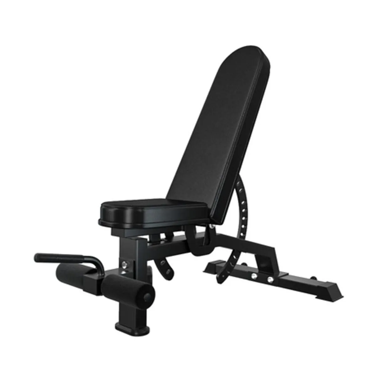 Power Rack, Adjustable Bench, Olympic Plate Storage Tree - Image 2