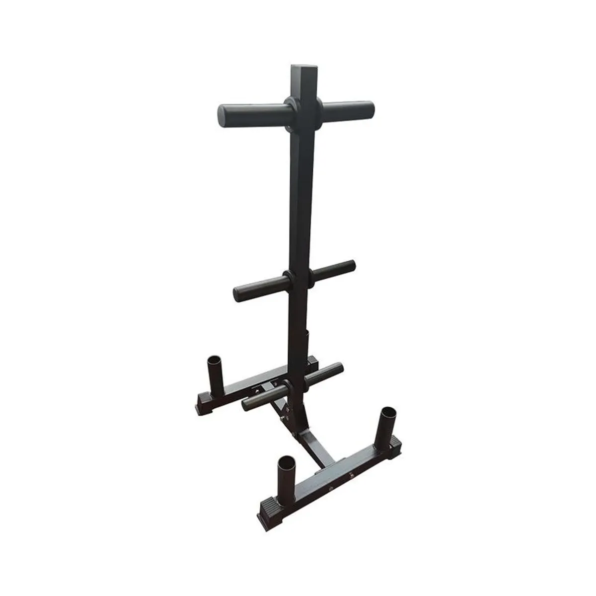 Power Rack, Adjustable Bench, Olympic Plate Storage Tree - Image 3