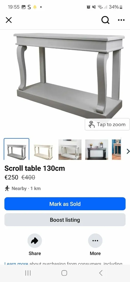 Hall table