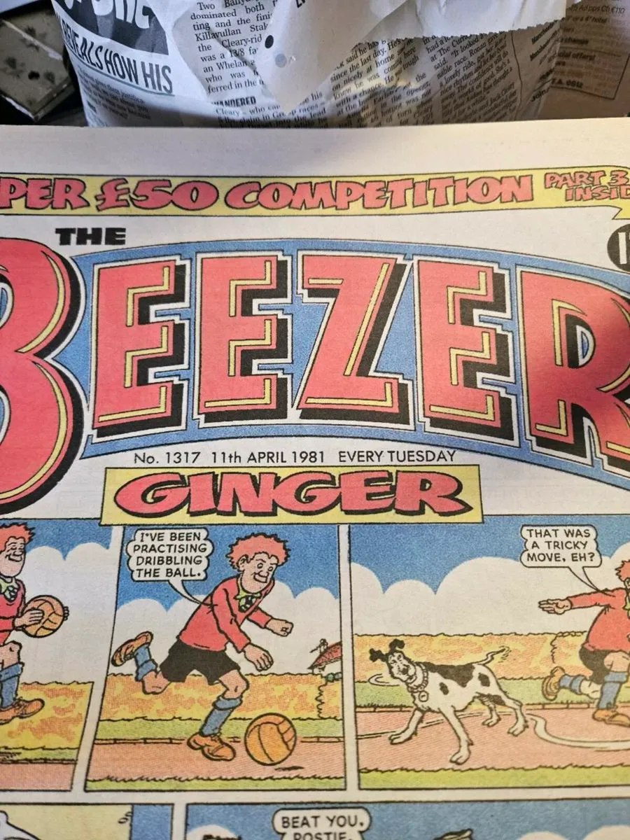 Vintage Beezer Comic - Image 2