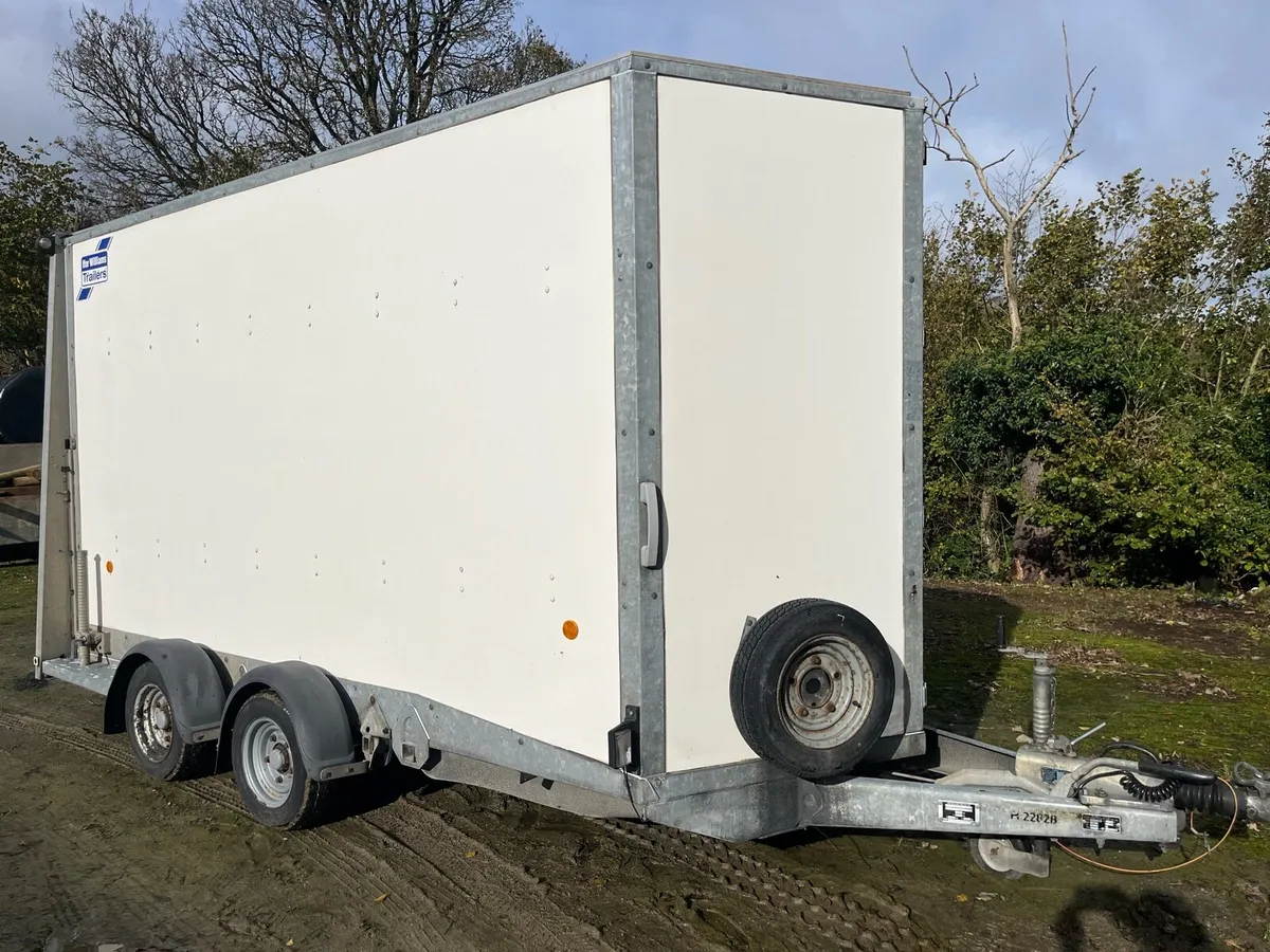 Ifor Willams BV126G 12x6 box Trailer - Image 1