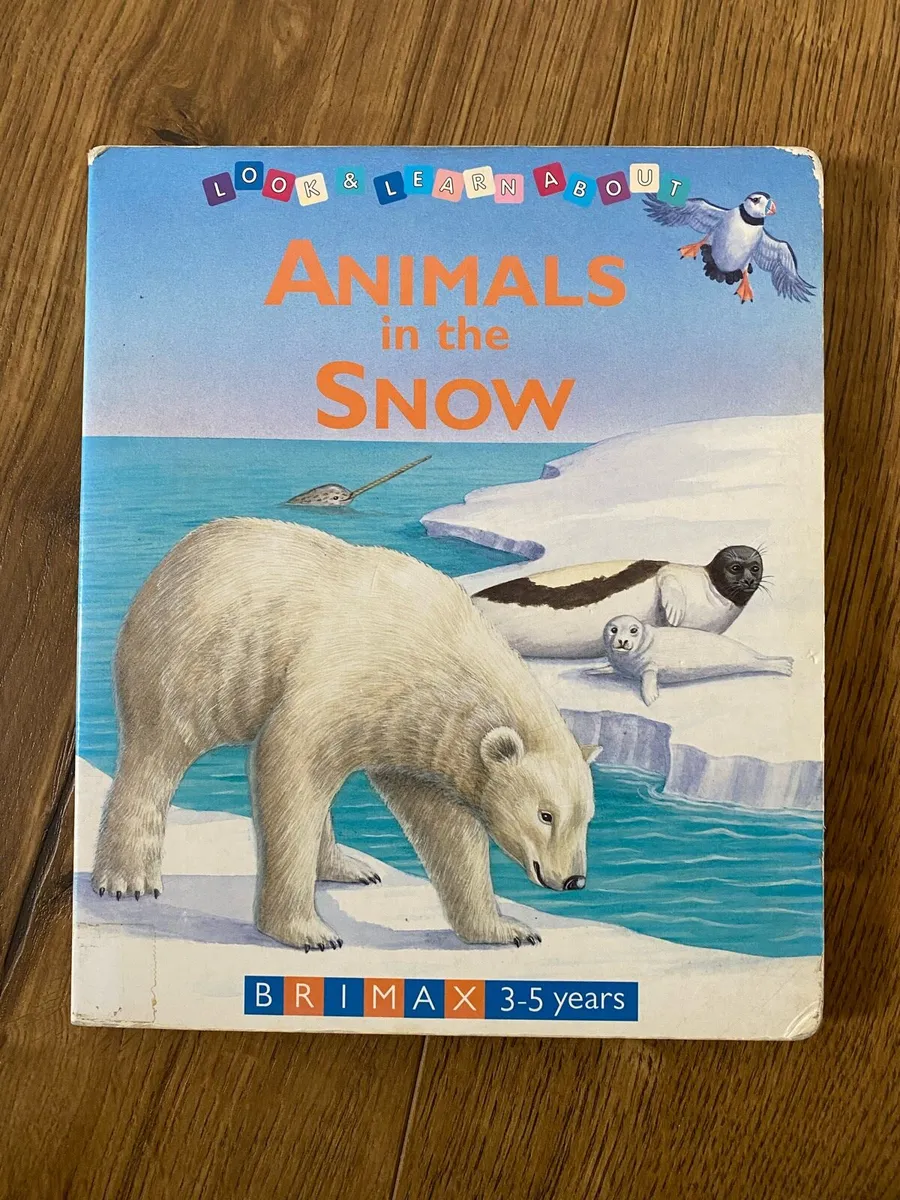 Kid’s Board Book 📕 Animals in the Snow - Image 1