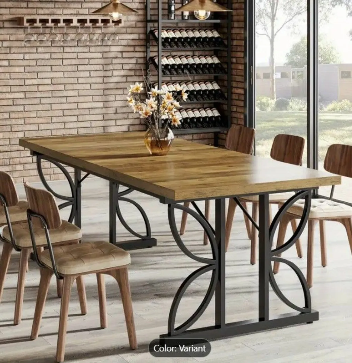 Dining table 6 seater up to 8 - Image 3