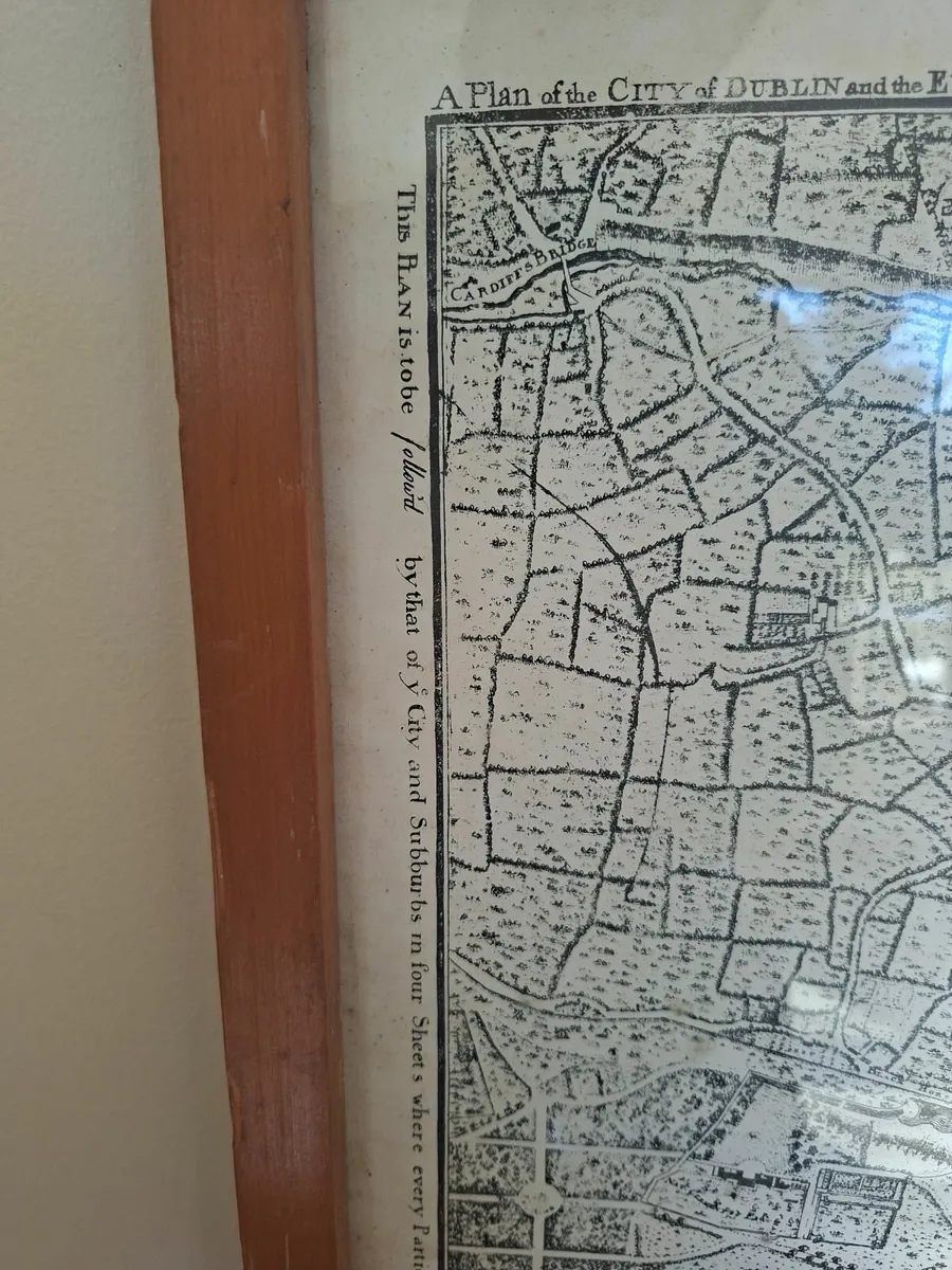 John Rocques 1756 map of Dublin - Image 3