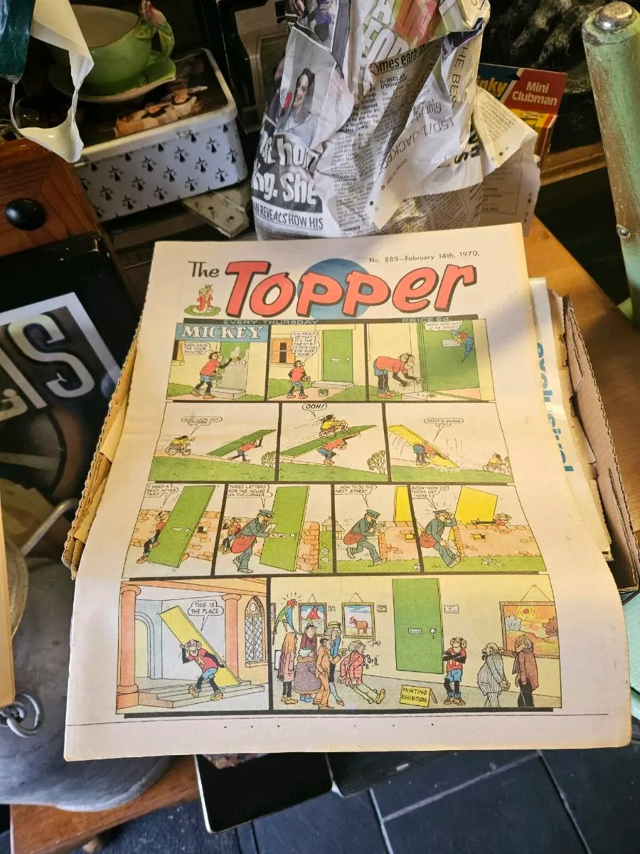 Vintage Topper Comic - Image 1