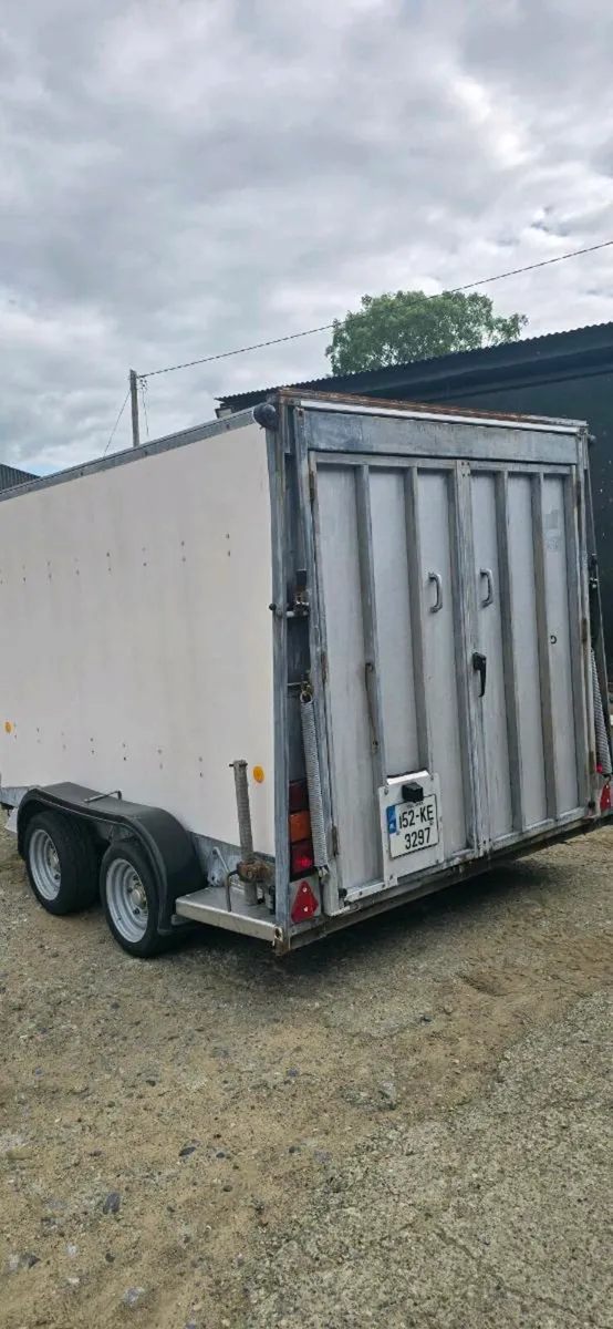 Ivor williams box trailer/Lemken plough - Image 2