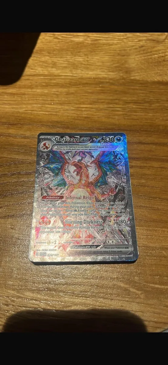 Pokémon card- charizard ex obsidian flames - Image 1