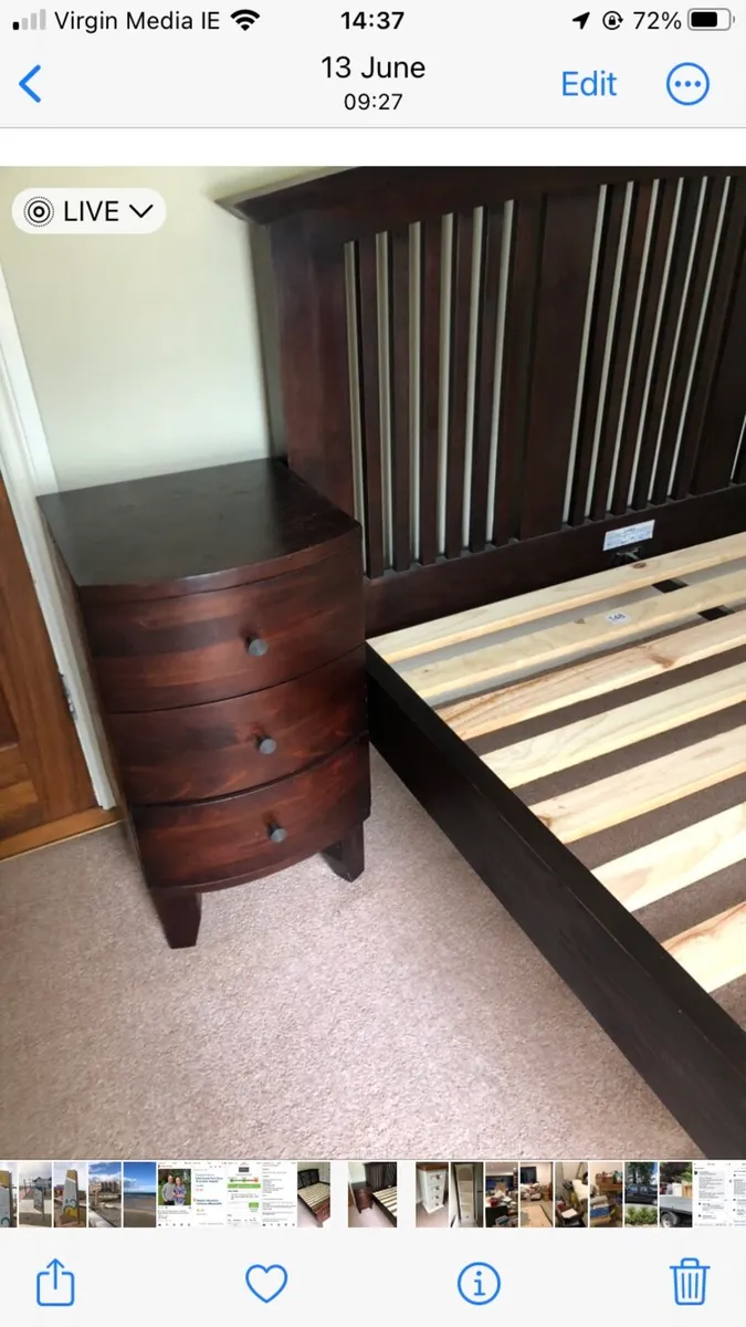 King size bed - Image 2
