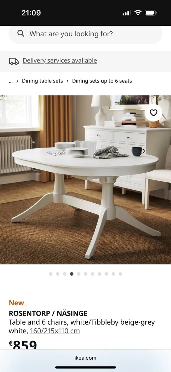 Dining Table and Chairs - Image 2