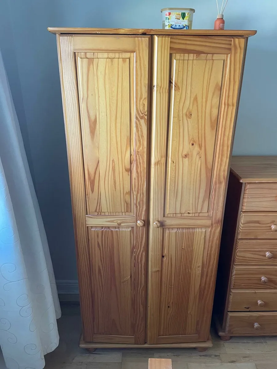 Pine wardrobe