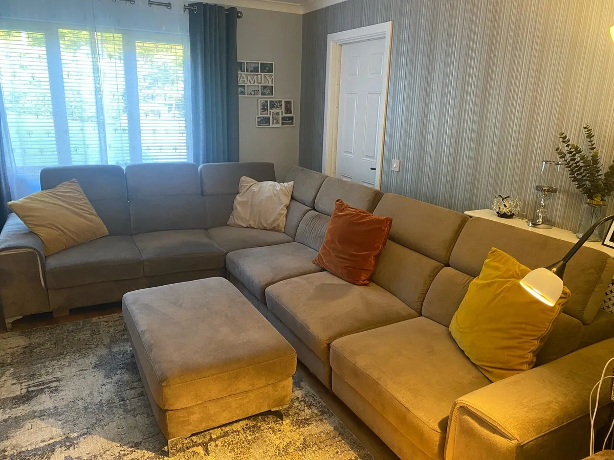 Corner Sofa-Modular-Sofa bed+storage unit+ottoman - Image 1