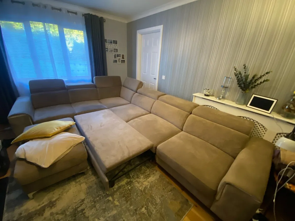 Corner Sofa-Modular-Sofa bed+storage unit+ottoman - Image 4