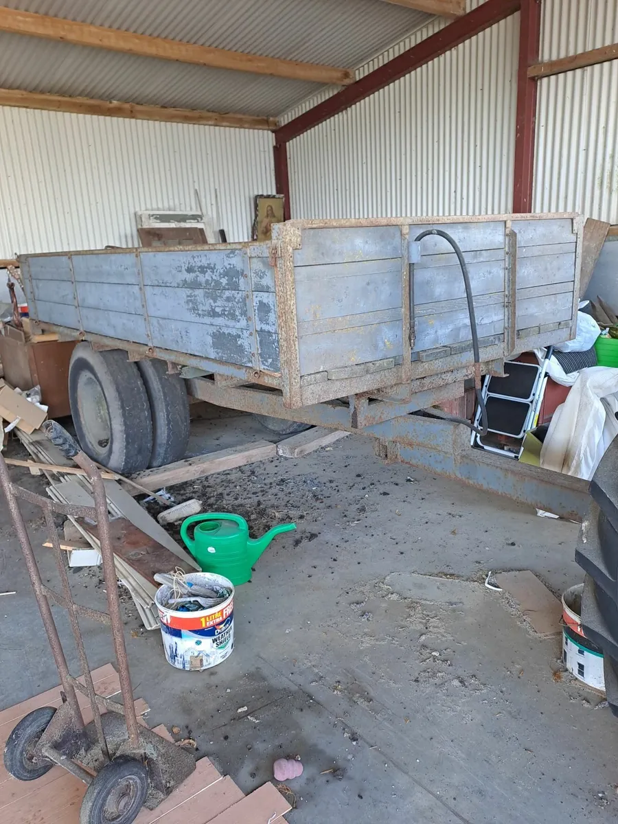 Ford 4610 & loader 10 x 6 tipper box trailer - Image 2