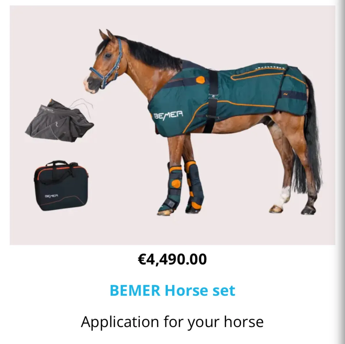 BEMER Horse Sets - Image 1