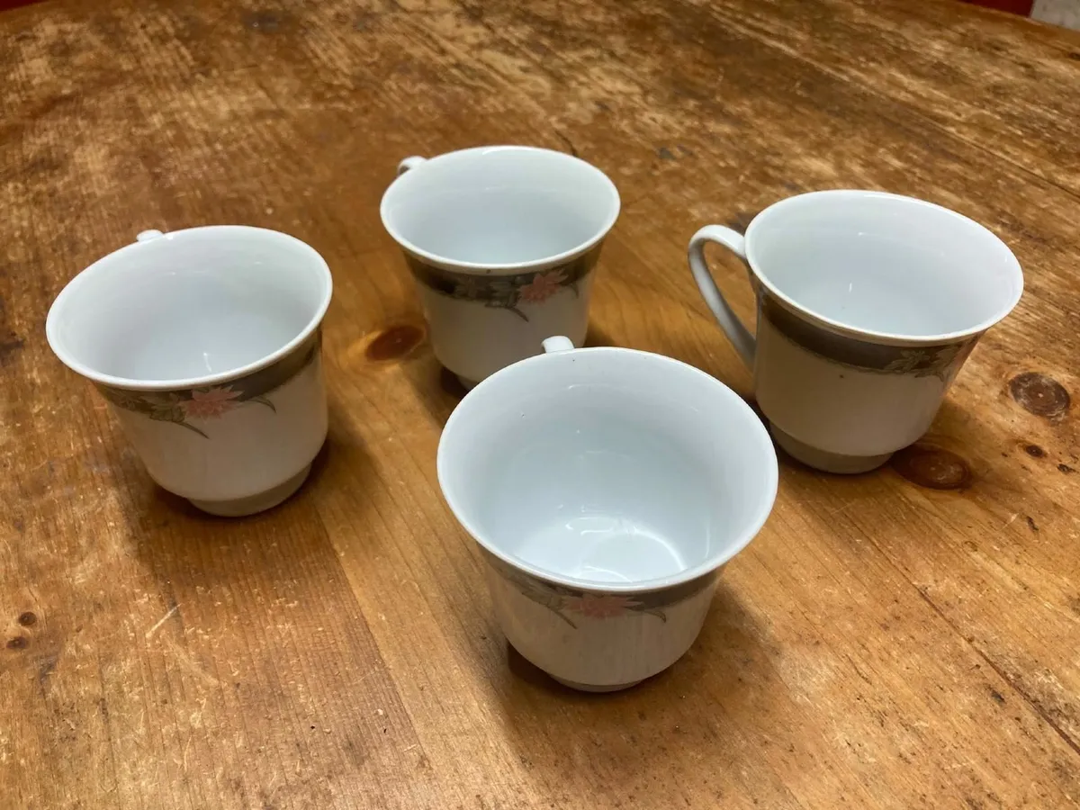 Elegant Floral Dinner & Tea Set – 27-Piece China - Image 2