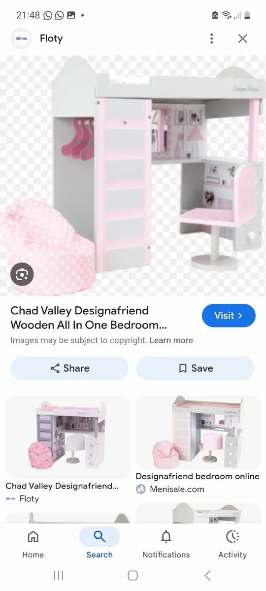 Chadvalley Designafriend wooden  all in ne Bedroom