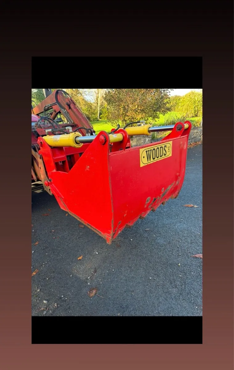 2023 woods 4ft Shear grab and 14x6 Cattle box - Image 2