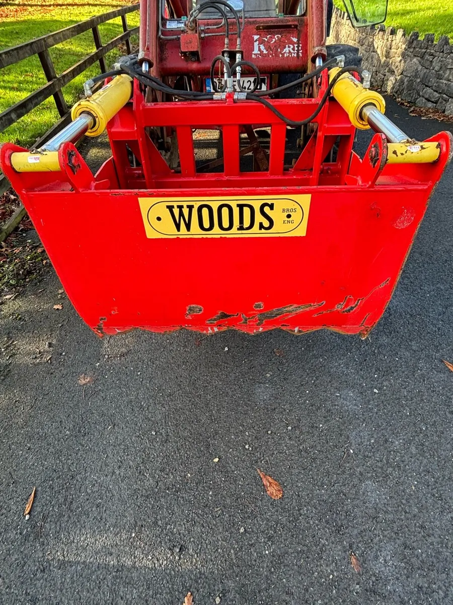 2023 woods 4ft Shear grab and 14x6 Cattle box - Image 3