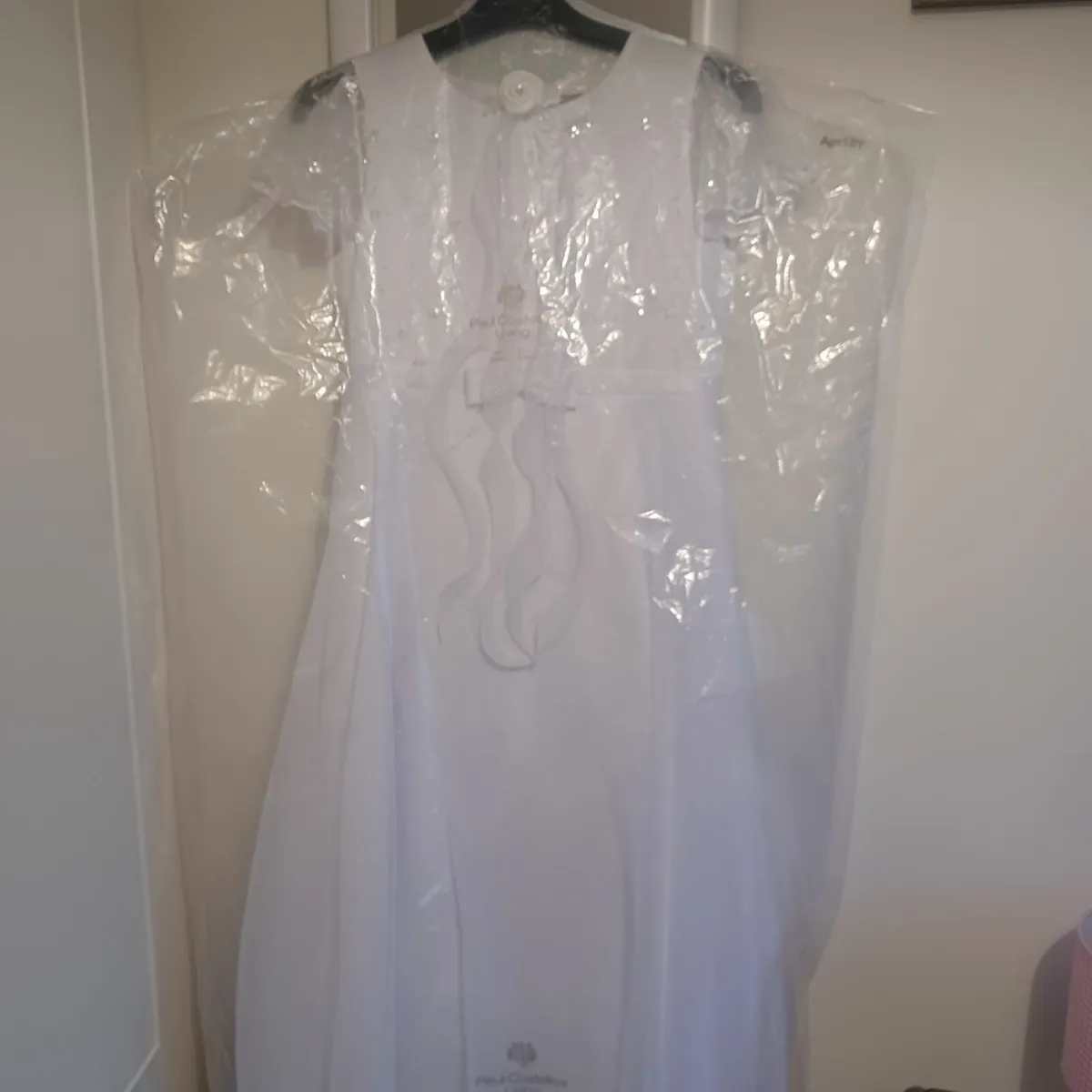 Communion Dress, Shoes & Head piece - Image 2