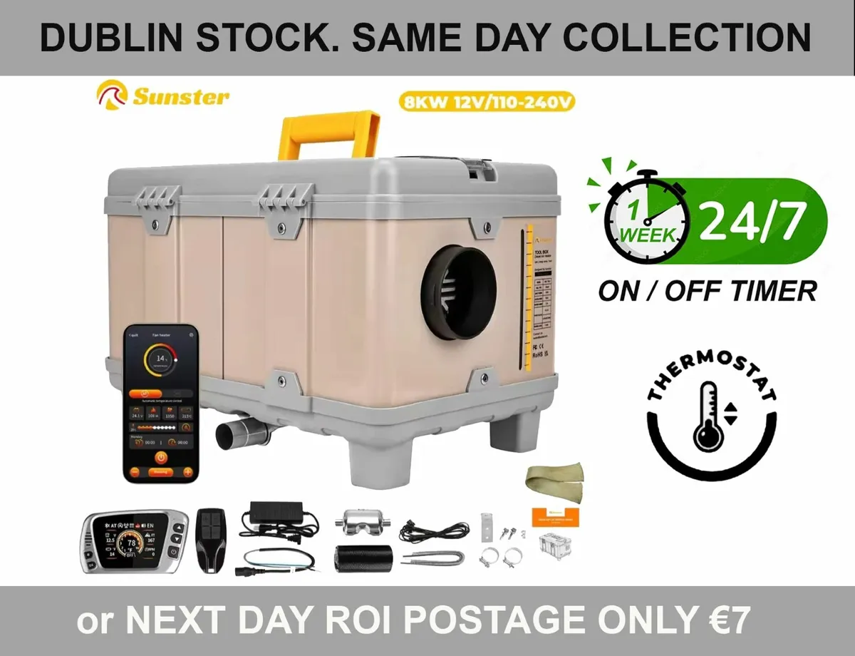 Toolbox style Heater with Power Supply, New model - Image 1