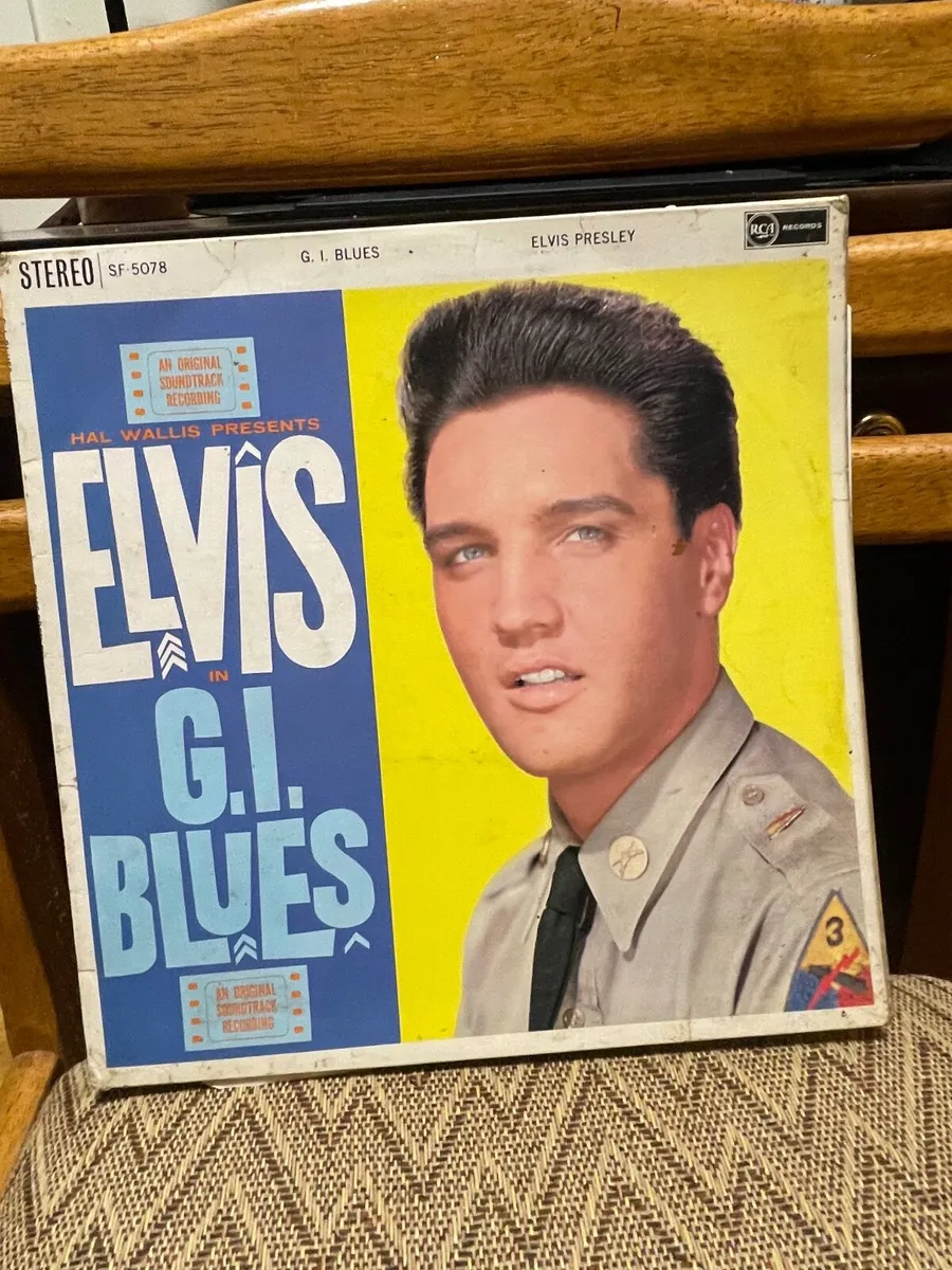 ELVIS U S RELEASE ‘G I BLUES’ ALBUM