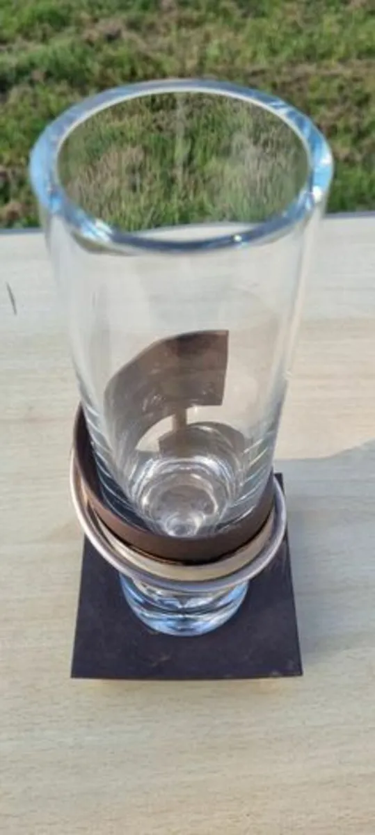 Clear Glass Cylinder Vase - Image 3
