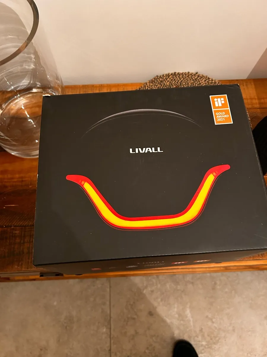 Livall bike helmet that has light built in - Image 1