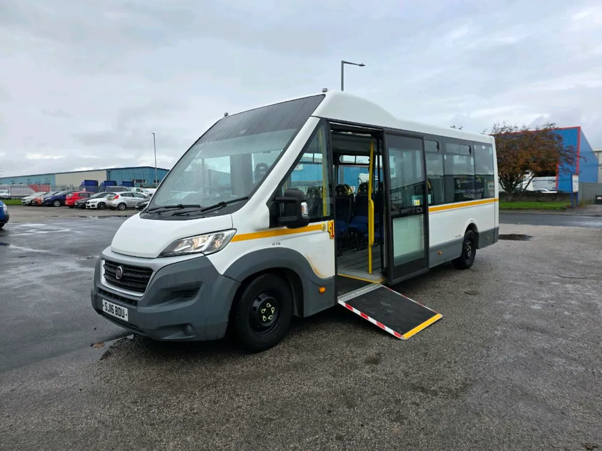 2016 fiat ducato 3.0 mellor coach built bus - Image 1
