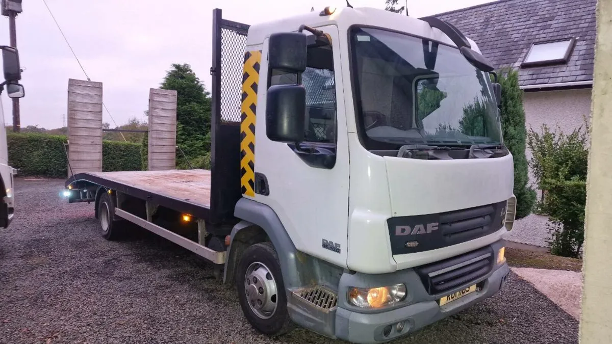 Daf lf beavertail plant lorry recovery truck - Image 4