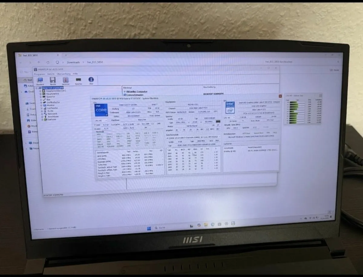 MSI Katana 17 i7-12650H RTX4050 16GB 1TB SSD - Image 2
