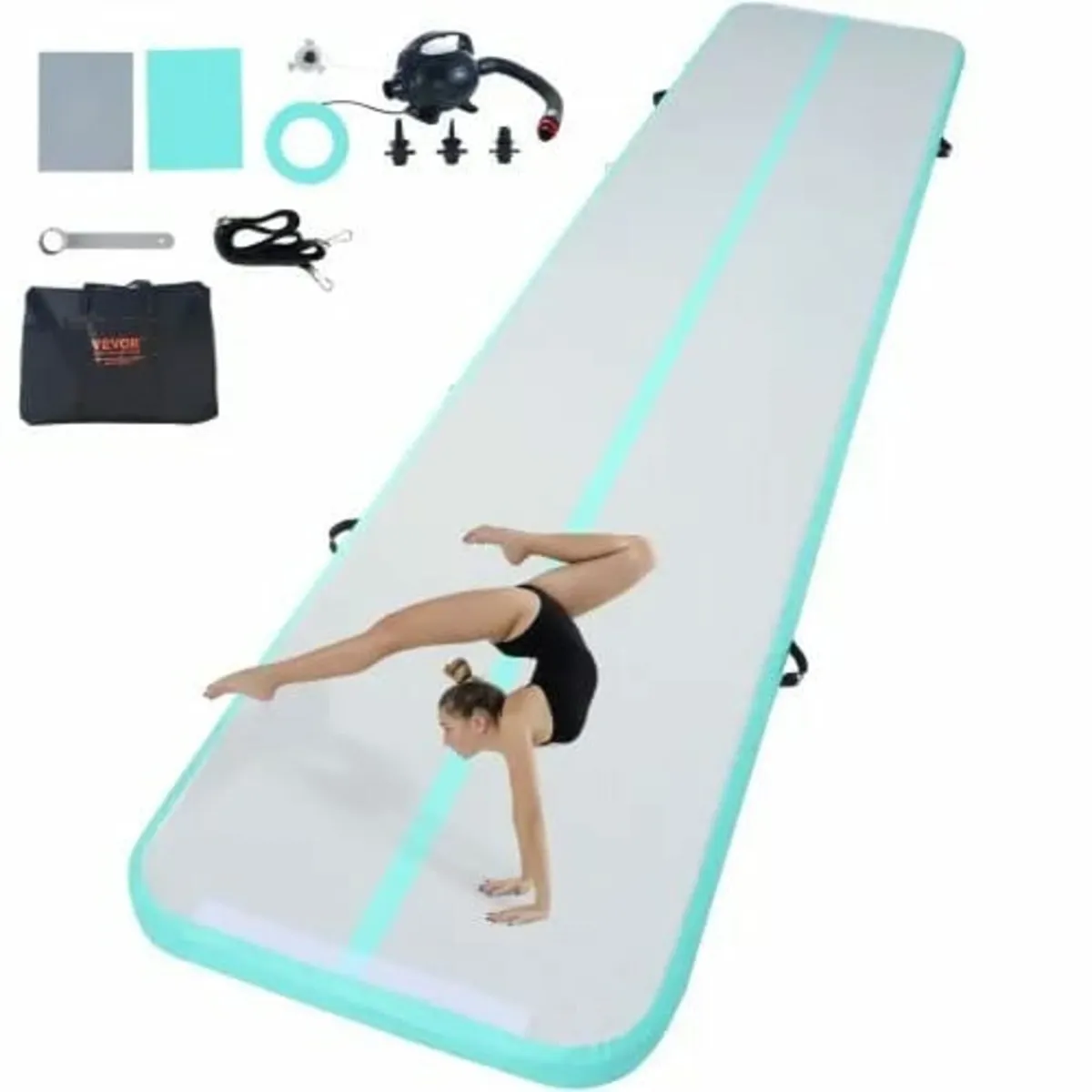 4.9 m Air Track Inflatable Training Tumbling Gymna - Image 1