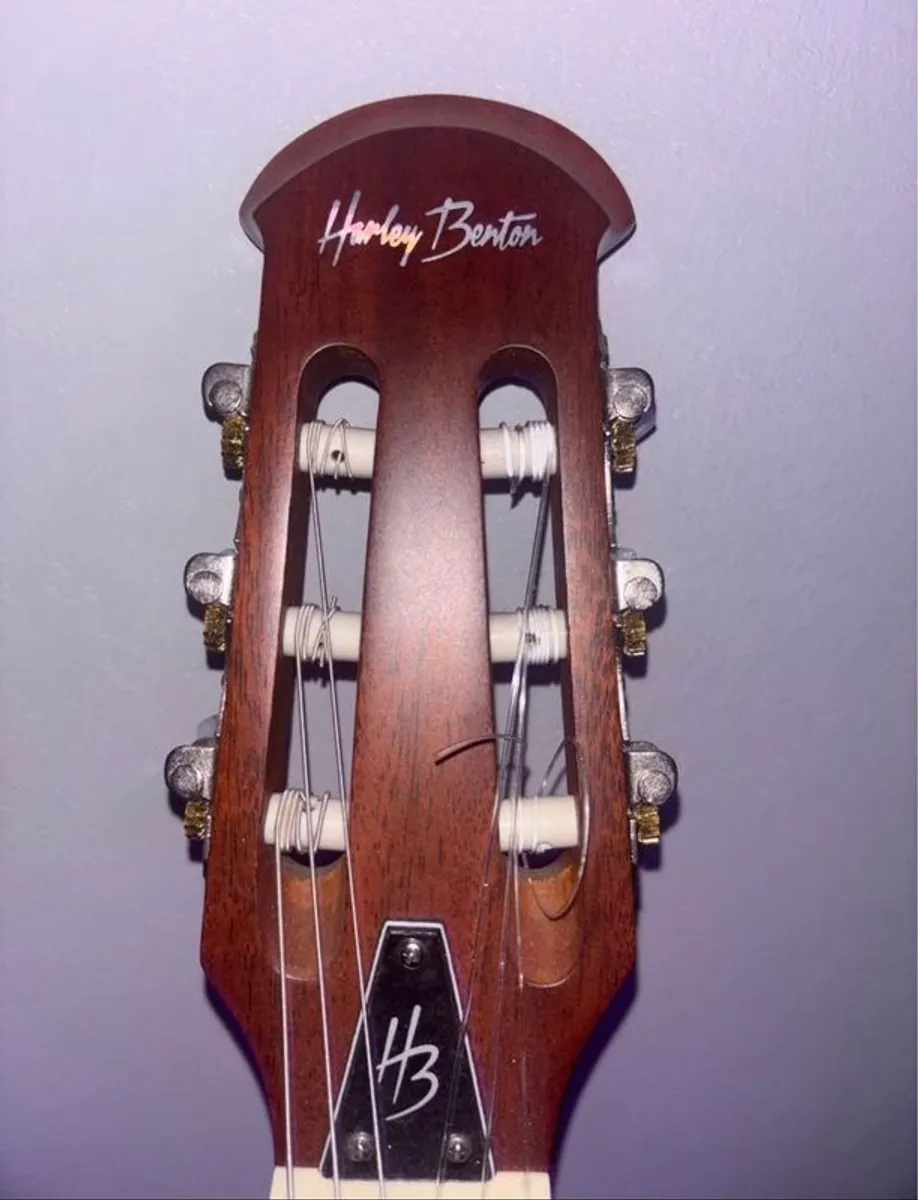 Semi Acoustic Nylon Stringed Guitar - Image 4