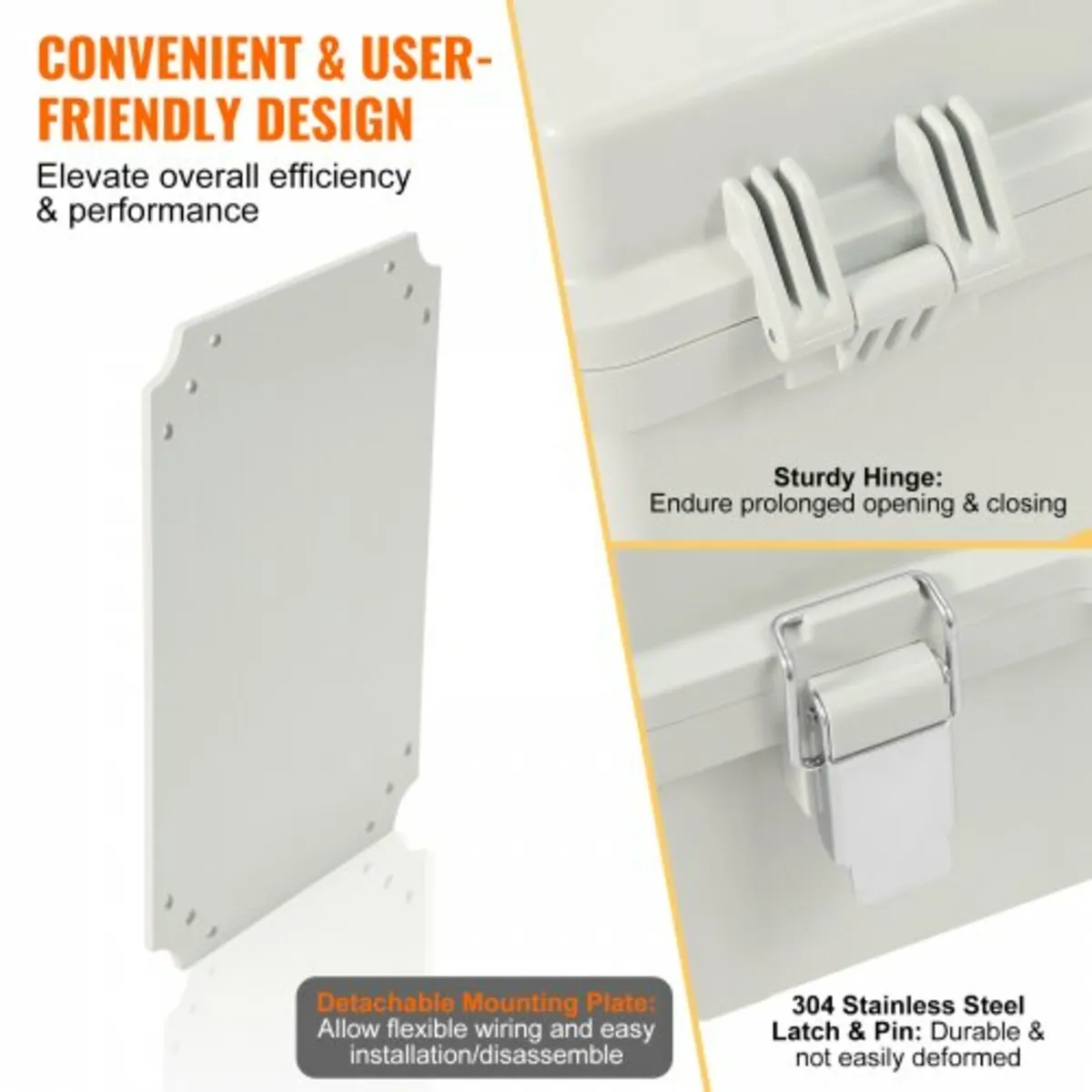 Outdoor Electrical Junction Box, 430 x 330 x 180 m - Image 2