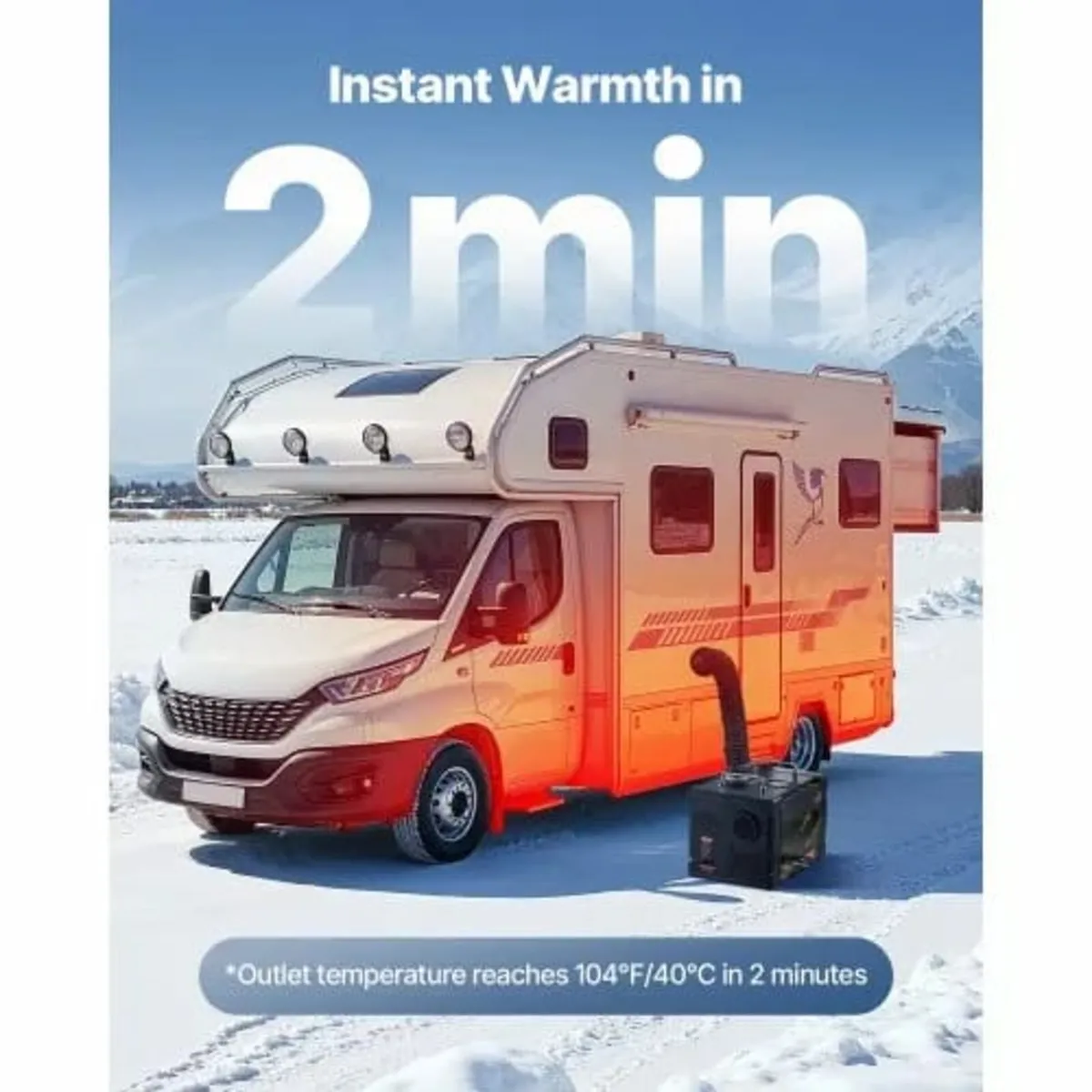 Diesel Heater, 8KW, DC 12V/24V, All in One Portabl - Image 3