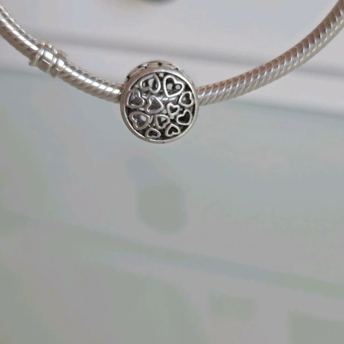 Pandora bead charm Hearts - Image 2