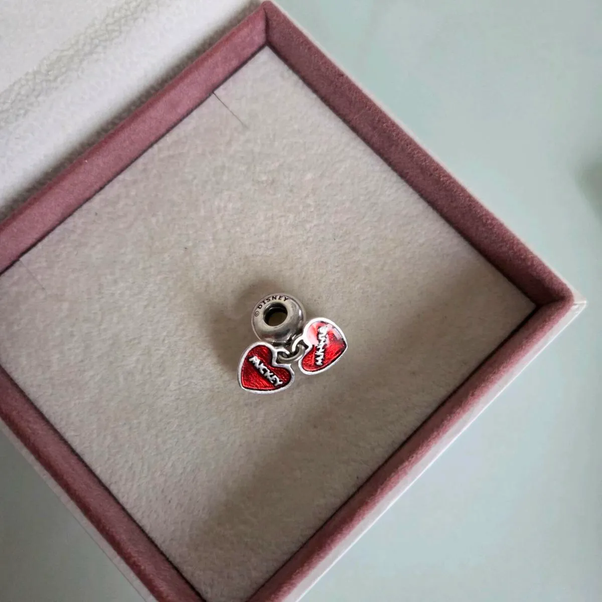 Pandora hearts dangle charm Minnie&Mickey - Image 2
