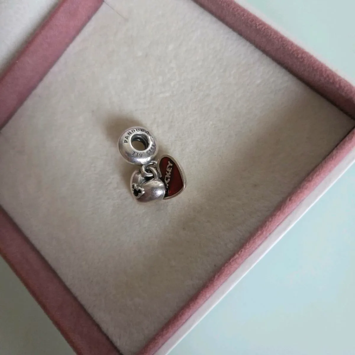 Pandora hearts dangle charm Minnie&Mickey - Image 4