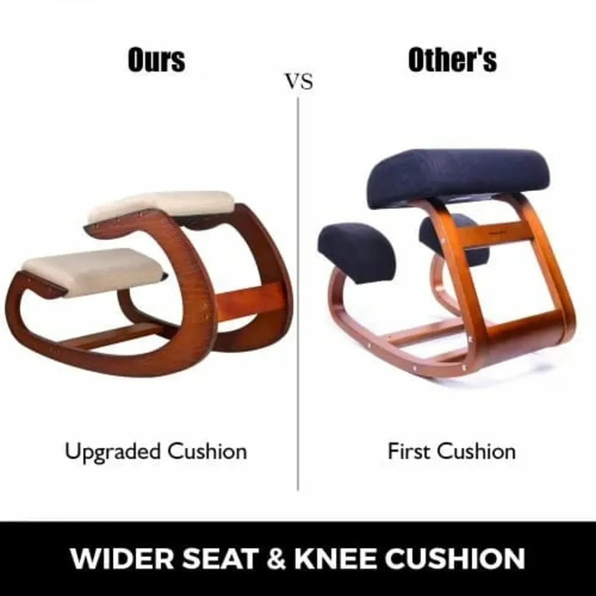 Ergonomic Kneeling Chair 99.8 kg Load Capacity Kne - Image 2