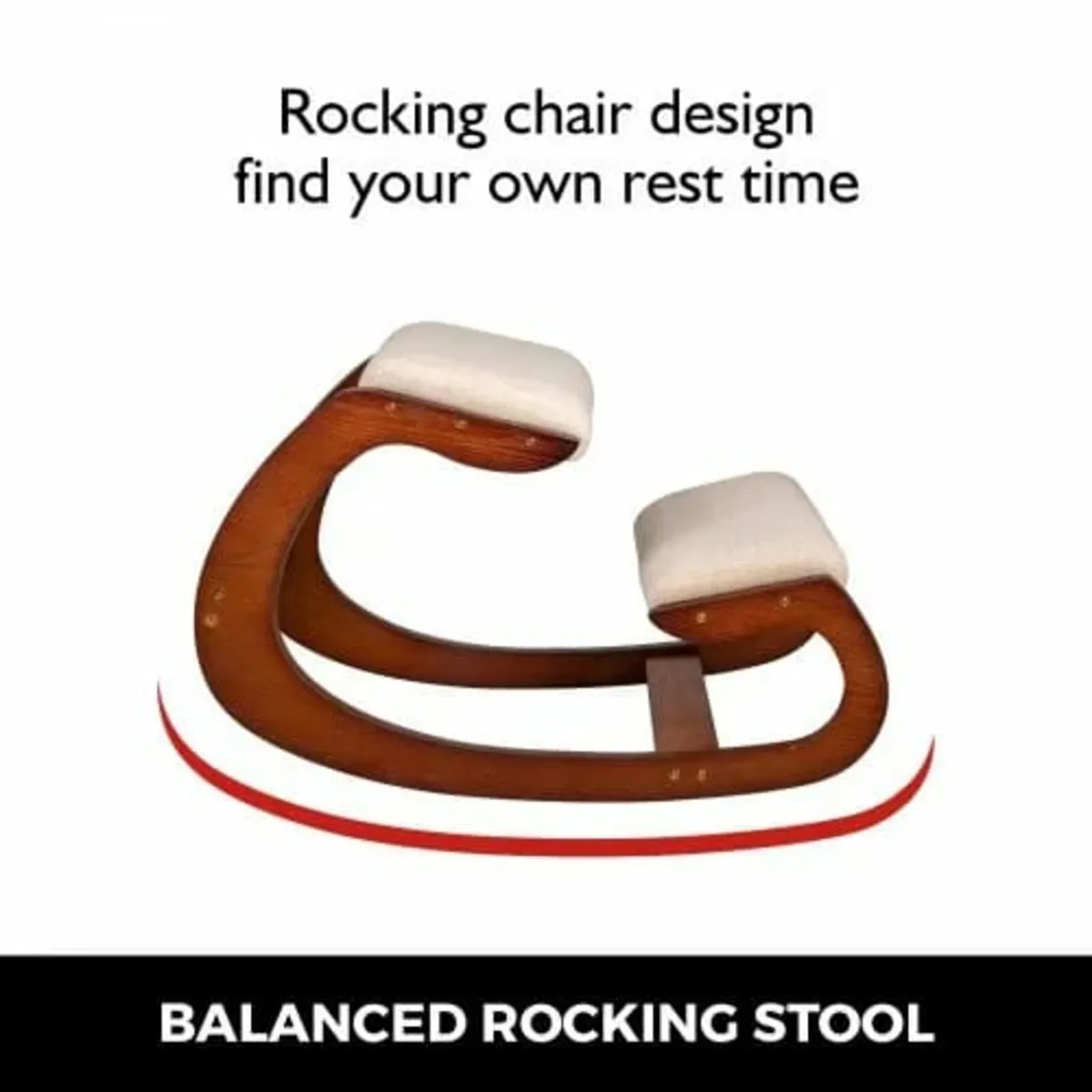 Ergonomic Kneeling Chair 99.8 kg Load Capacity Kne - Image 4