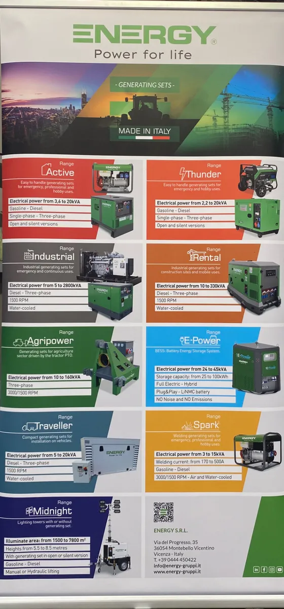 Diesel, Petrol and PTO Generators - Image 1