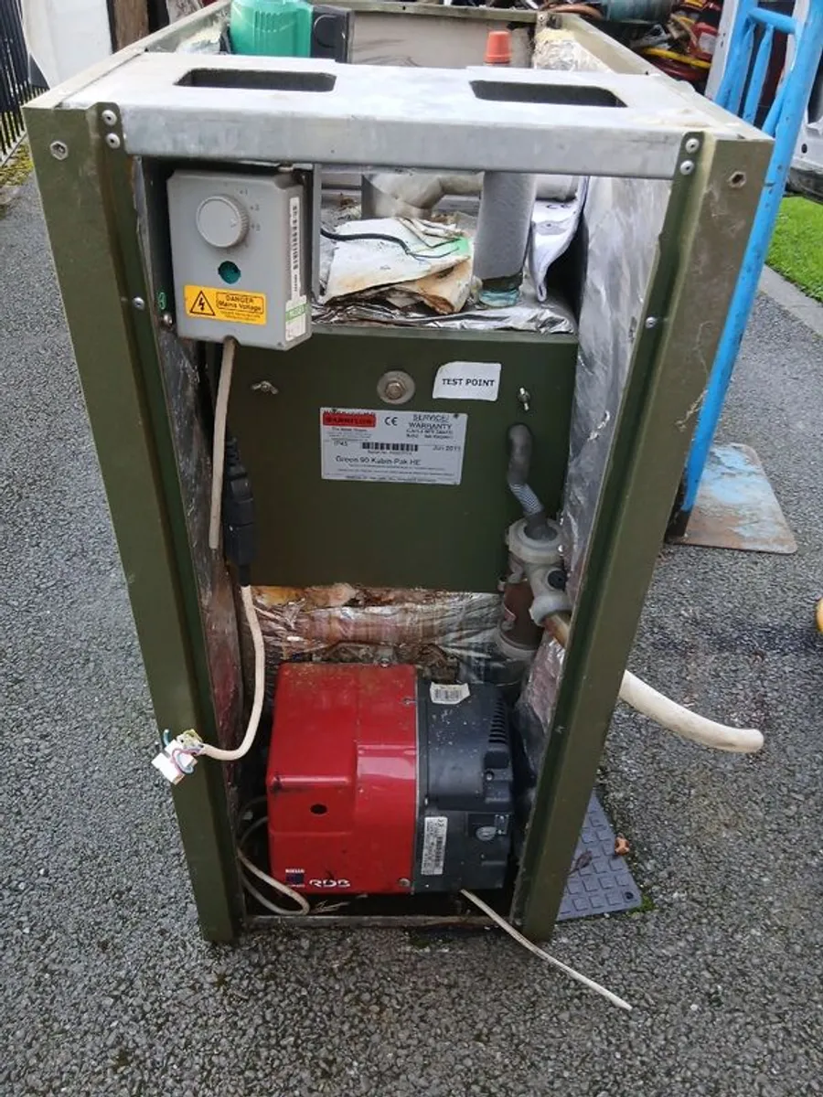 External condensing oil boiler - Image 1