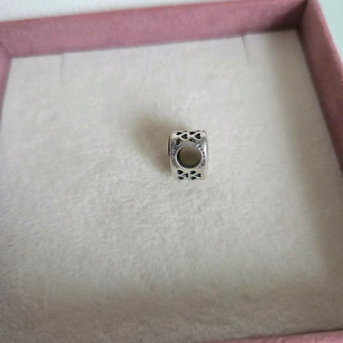 Pandora charm heart sparkly Minnie&Mickey - Image 3
