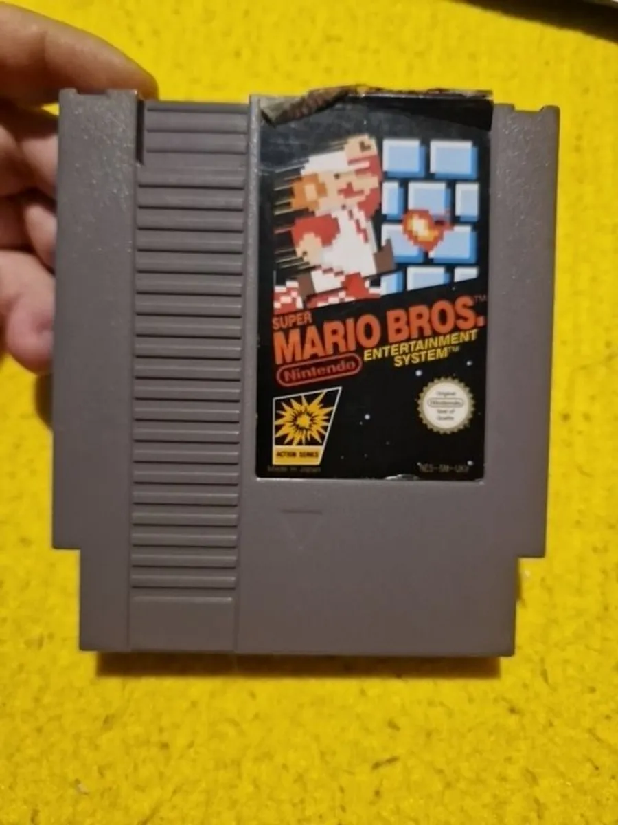 Super Mario Bros Nintendo NES games Original - Image 1