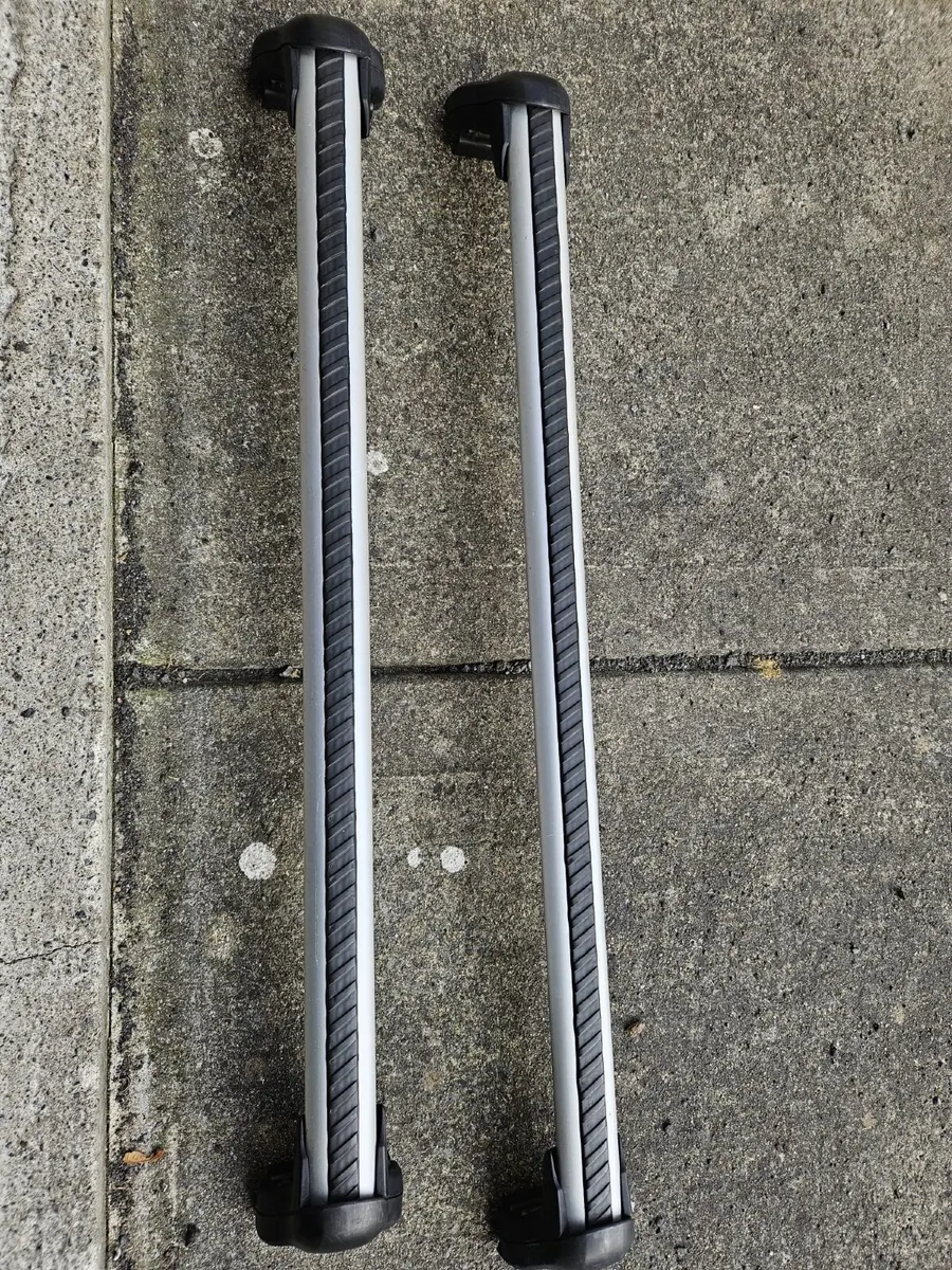 Genuine Ford Mondeo roof racks. Aluminium bars. Lo - Image 2