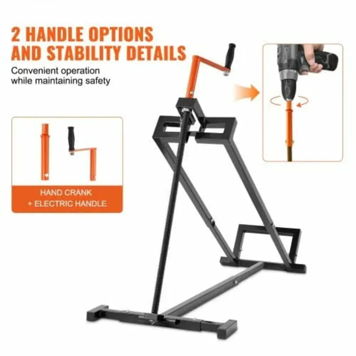 Ride on Lawn Mower Lift Jack, 880 Lbs Weight Capac - Image 2