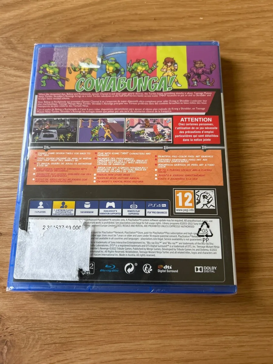 Brand New Sealed PS5 / PS4 TMNT - Image 2