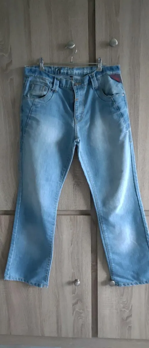 Gasoline jeans barely worn 34/34 - Image 1