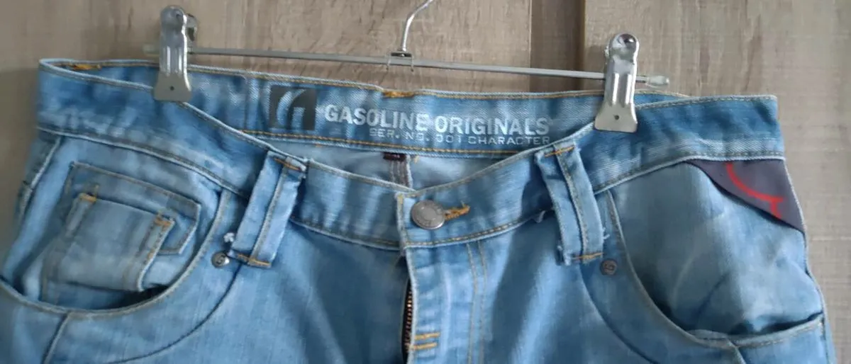 Gasoline jeans barely worn 34/34 - Image 2